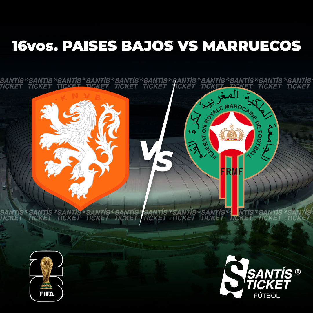 16vos Países bajos vs Marruecos