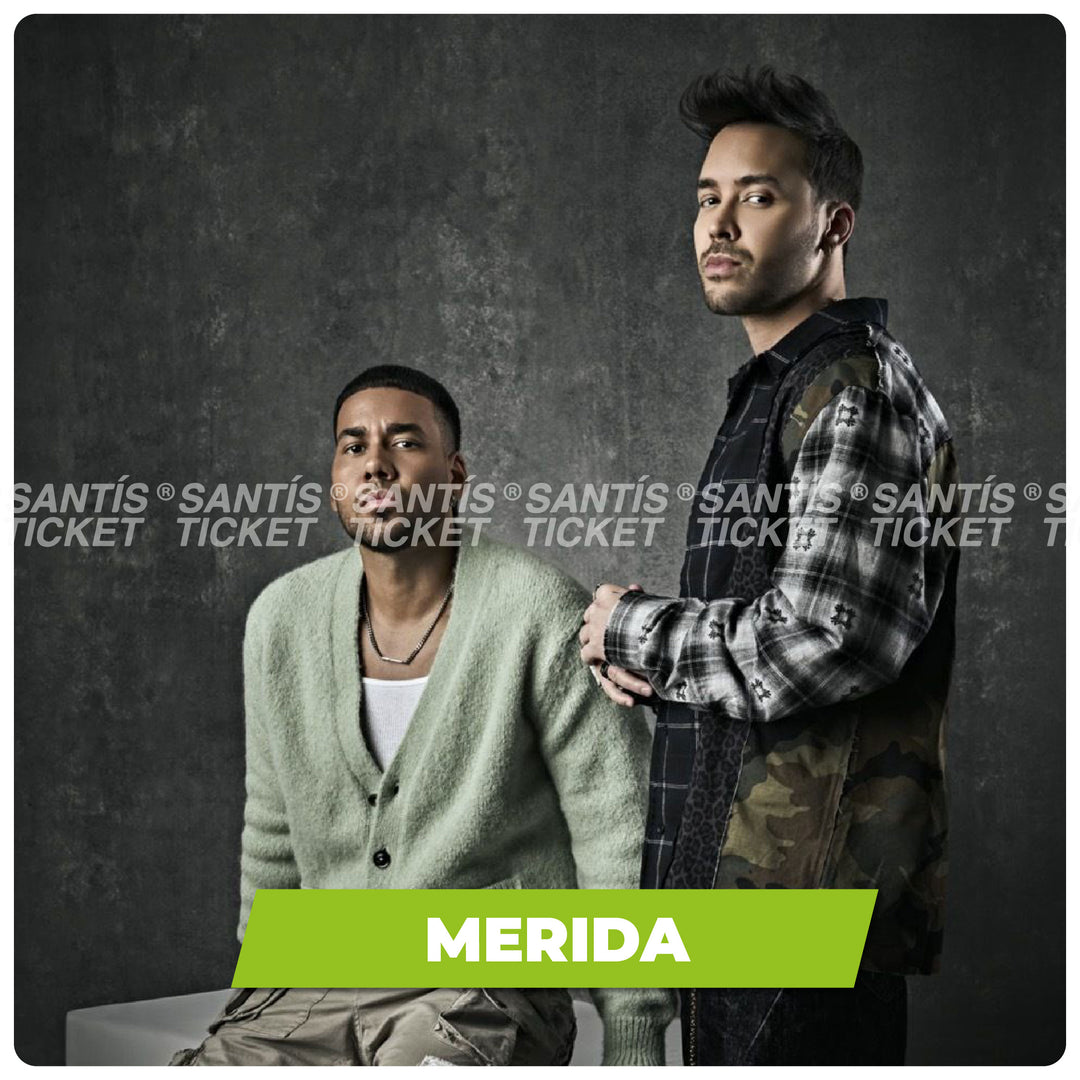 Romeo Santos y Prince Royce- Mérida
