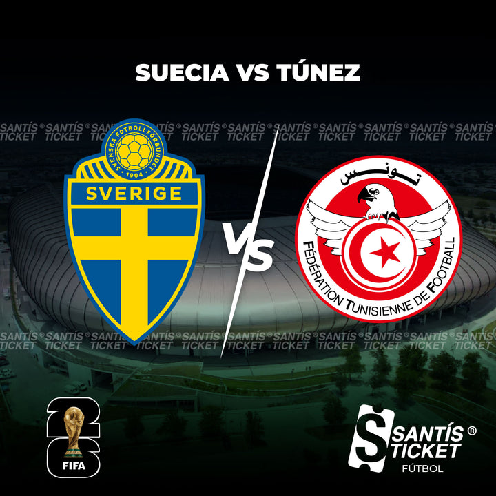 Suecia vs Tunez